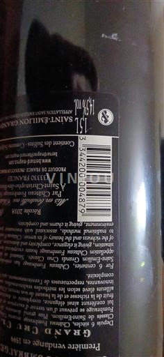 Bordeaux Saint-Émilion Grand Cru Grand Cru Château Angelus 2014