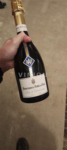 Burgundi Crémant de Bourgogne Bouchard Aîné & Fils Ei vuosikertaa