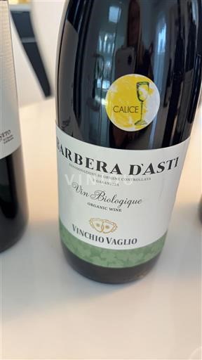 Vin Rouge sec Vinchio Vaglio 2021 Italie Piémont Barbera d'Asti DOC