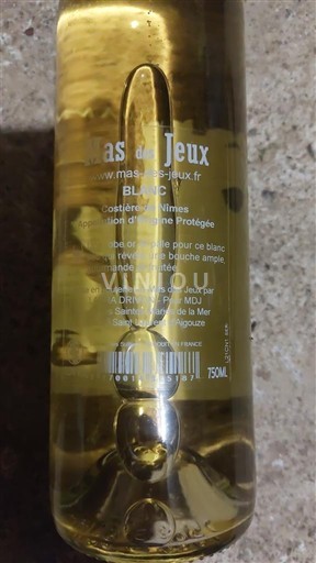 Vine Blanc sec Mas des Jeux Non millésimé Frankrig Rhône-dalen Costières-de-nîmes AOC