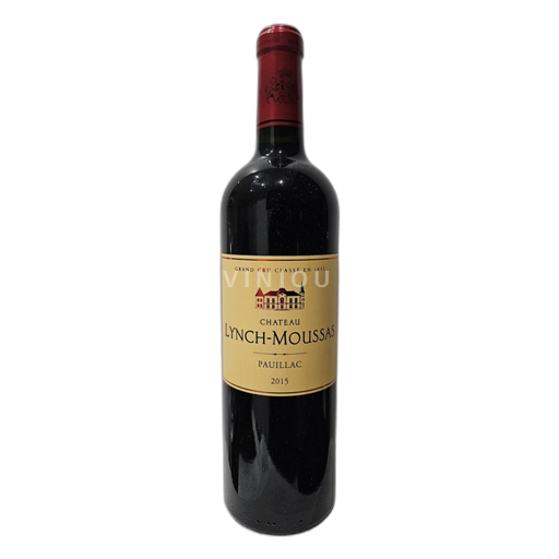 Bordeaux Pauillac Chateau Lynch-Moussas Grand crû classé en 1855 2015