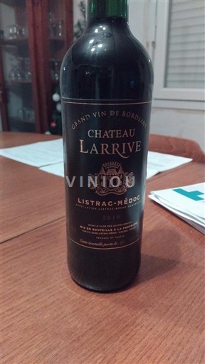 Bordeaux Listrac-Médoc Château Larrive Senza annata