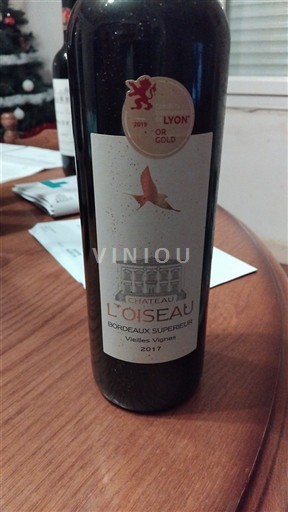 Bordeaux Bordeaux superiore Château L'Oiseau Vieilles Vignes 2017