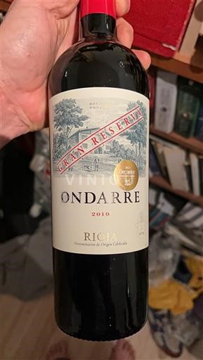 La Rioja Rioja Ondarre Gran Reserva 2019