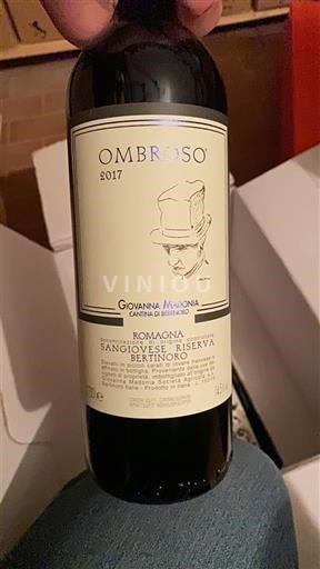 Vini Rouge sec Ombroso Giovanna Madonia 2017 Italia Emilia-Romagna Non specificato DOC