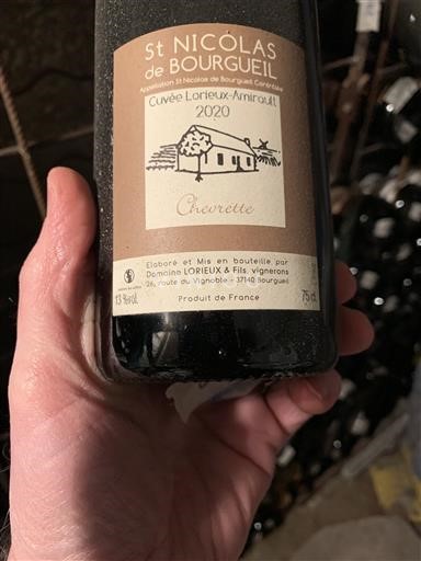 Loire Valley Saint-Nicolas-De-Bourgueil Domaine Lorieux & Fils, vignerons Chérette 2020