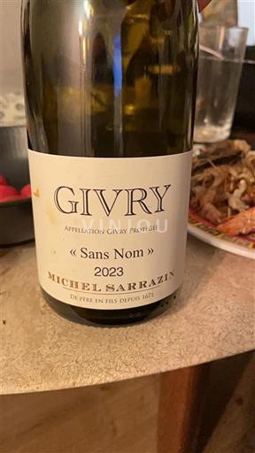 Burgundi Givry Michel Sarrazin Sans Nom 2023