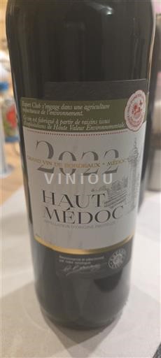 Bordeaux Haut-Médoc The expert club 2022