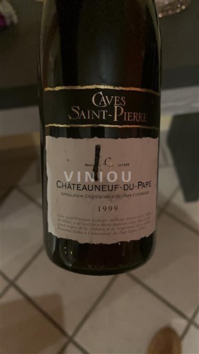 Vale do Ródano Châteauneuf-du-Pape Caves Saint-Pierre 1999