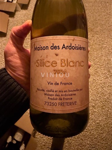 Savoie og Bugey Savoie-vin Maison des Ardoisières Silice Blanc 2024
