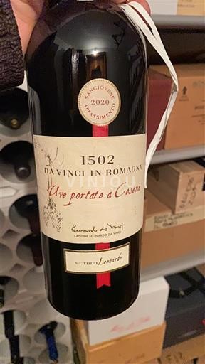 Vini Rouge sec 1502 Uve portate a Cesena Da Vinci in Romagna 2020 Italia Emilia-Romagna Non specificato DOC
