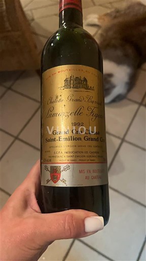 Bordeaux Saint-Émilion Grand Cru Grand Cru Château Grand Mayne Demoiselle Vigne 1992