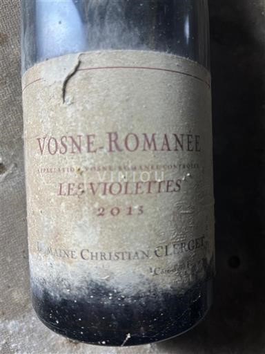 Burgundi Vosne-Romanée Domaine Christian Clerget Les Violettes 2013