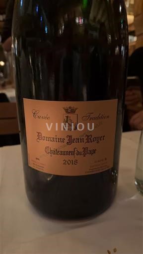 Rhônetal Châteauneuf-du-Pape Domaine Jean Royer Tradition 2018