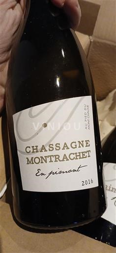 Bourgondië Chassagne-Montrachet Antoine Olivier En Pimont 2016