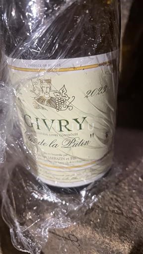 Bourgogne Givry Premier Cru Sarazin et Fils Clos de la putin 2023