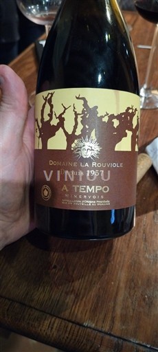 Linguadoca Minervois Domaine La Rouviole A Tempo 2020