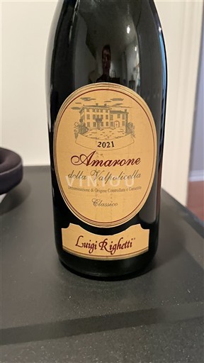 Benátsko Amarone della Valpolicella Luigi Righetti Classico 2021