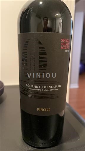 Basilicata Aglianico del Vulture Pipoli Senza Solfiti Aggiunti Senza annata