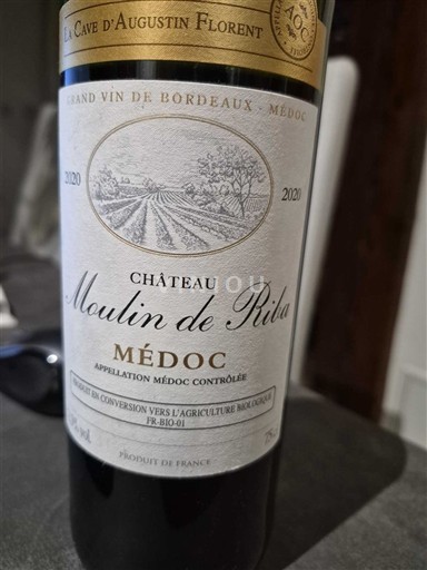 Bordeaux Médoc Château Moulin de Riita 2020