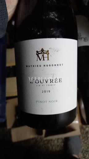 Borgoña No especificado Mathieu Hugonnot L'Ouvrée 2019
