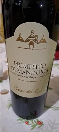 Apulien Primitivo di Manduria Casal dei Fichi 2024