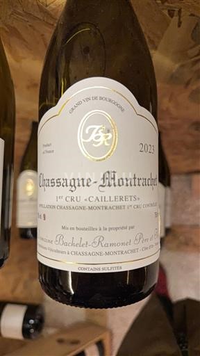 Burgundija Chassagne-Montrachet Premier Cru Bachelet-Ramonet Père et Fils Caillerets 2023