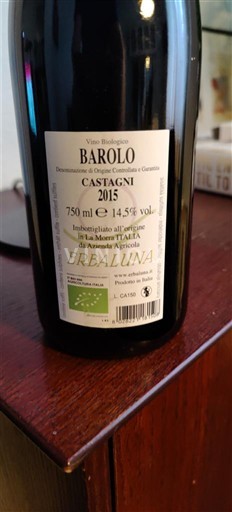 Campânia Aglianico del Taburno Erbaluna Castagni 2015