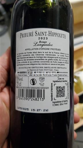 Linguadoca Prieuré Saint-Hippolyte 2023