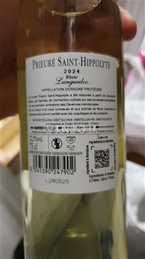 Linguadoca Prieuré Saint-Hippolyte 2024