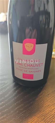 Champagne Marc Chauvet Rosé de Saignée Icke årgångsbetecknad