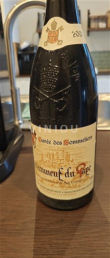 Thung lũng Rhône Châteauneuf-du-pape Château Châteauneuf-du-Pape des Sommelières 2001