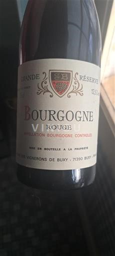 Burgundy Cave des Vignerons de Buxy Grande Réserve Non-Vintage