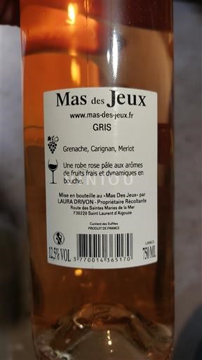 Languedoc y Rosellón País de Oc Mas des Jeux Gris Sin añada