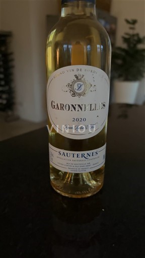 Bordeaux Sauternes Garonnelles 2020