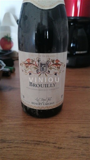 Beaujolais Brouilly Benoit Lafont 2016