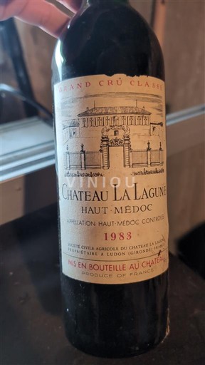 Bordeaux Haut-Médoc Grand Cru Château La Lagune 1983