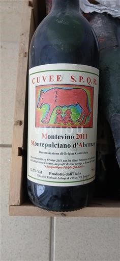 Abruzzen Montepulciano d'Abruzzo Montevino S.P.Q.R. 2011
