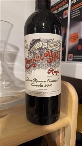 La Rioja Rioja Marqués de Murrieta Castillo Ygay Gran Reserva Especial 2010