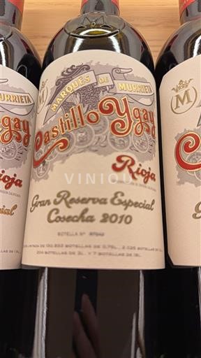 Ла-Ріоха Ріоха Marqués de Murrieta Castillo Ygay Gran Reserva Especial 2010