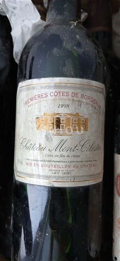 Bordeaux Premières-côtes-de-bordeaux Château Mont-Célestin 1998
