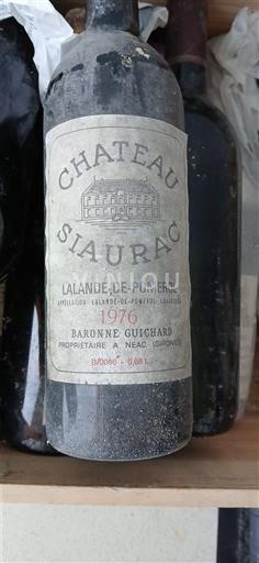 Bordeaux Lalande-de-Pomerol Château Siaurac 1976
