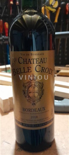 Бордо Château Belle Croix 2018