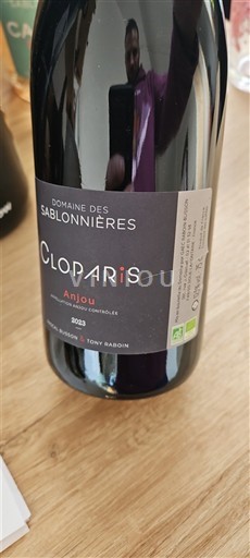 Thung lũng sông Loire Anjou Domaine S Sablonnières Cloparis 2022