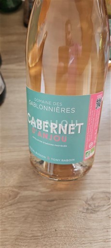 Thung lũng sông Loire Cabernet-d'Anjou Domaine S Sablonnières Không niên vụ