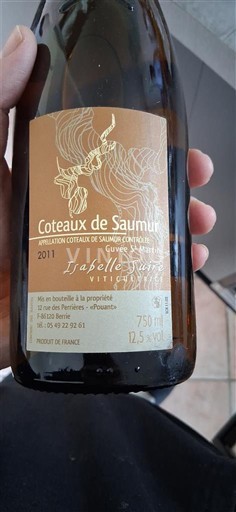 Vallée de la Loire Coteaux-de-saumur Isabelle Suire St. Mart 2011