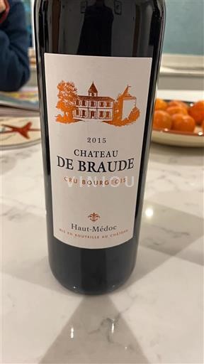 Bordeaux Haut-Médoc Château Braude 2015