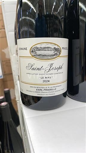 Vallée du Rhône Saint-Joseph Domaine Pradelle Le Mas 2024