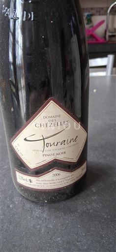 Vallée de la Loire Touraine Domaine S Chezelles 2006