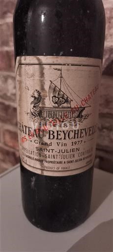 Bordeaux Saint-Julien Grand Cru Château Beychevelle 1977